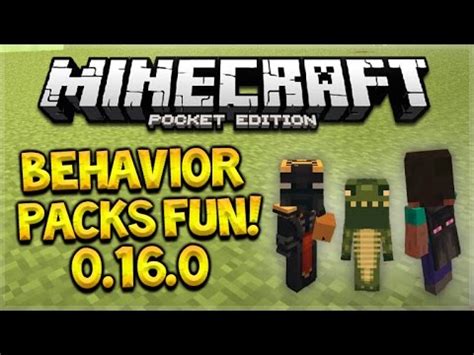 baby player apk|NEW BEHAVIOR PACKS FUN! Minecraft Pocket Edition .